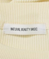 NATURAL BEAUTY BASIC（ナチュラルビューティーベーシック）ニット・セーター 白 サイズ:F レディース/2200624079064
