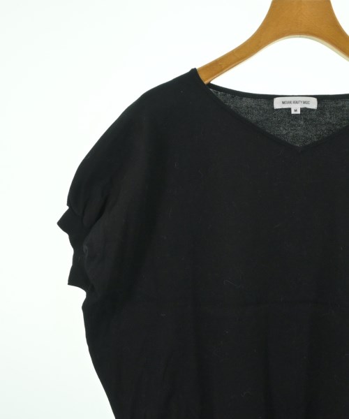 NATURAL BEAUTY BASIC（ナチュラルビューティーベーシック）ニット・セーター 黒 サイズ:M レディース/2200624506065