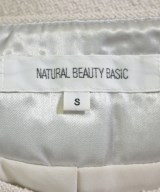NATURAL BEAUTY BASIC（ナチュラルビューティーベーシック）ノーカラージャケット ベージュ サイズ:S レディース/2200614225082