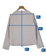 NATURAL BEAUTY BASIC（ナチュラルビューティーベーシック）ノーカラージャケット ベージュ サイズ:S レディース/2200614225082