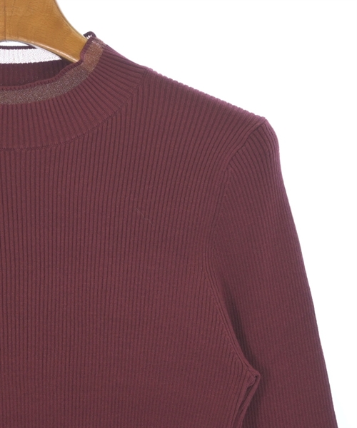 NATURAL BEAUTY BASIC（ナチュラルビューティーベーシック）ニット・セーター 赤 サイズ:FR レディース/2200623444054