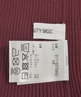 NATURAL BEAUTY BASIC（ナチュラルビューティーベーシック）ニット・セーター 赤 サイズ:FR レディース/2200623444054