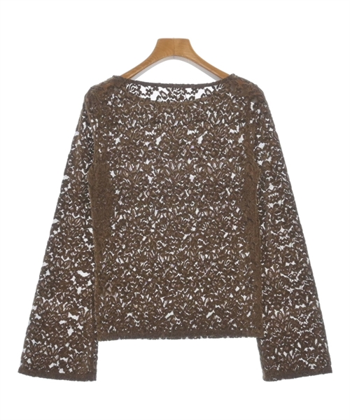 NATURAL BEAUTY BASIC（ナチュラルビューティーベーシック）ブラウス 茶 サイズ:FR レディース/2200623444061