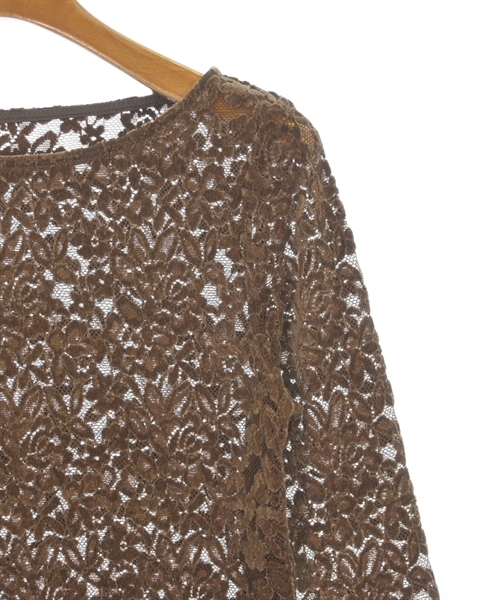 NATURAL BEAUTY BASIC（ナチュラルビューティーベーシック）ブラウス 茶 サイズ:FR レディース/2200623444061