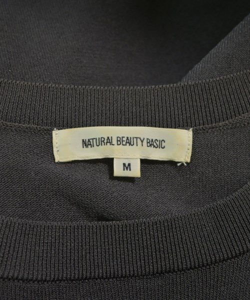 NATURAL BEAUTY BASIC（ナチュラルビューティーベーシック）ニット・セーター グレー サイズ:M レディース/2200623446102