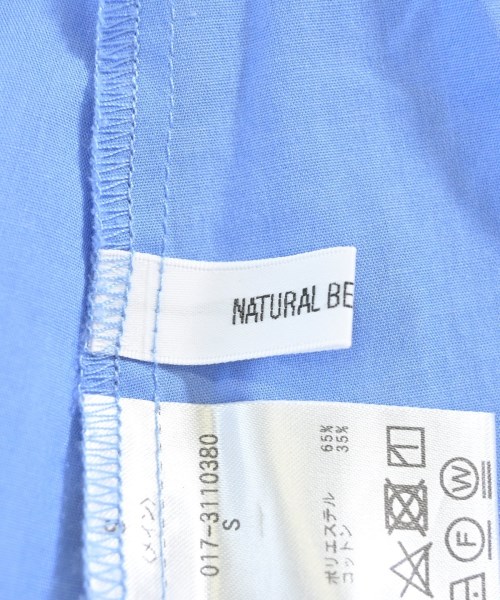NATURAL BEAUTY BASIC（ナチュラルビューティーベーシック）カジュアルシャツ 青 サイズ:S レディース/2200616882047