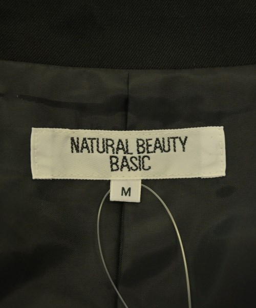 NATURAL BEAUTY BASIC（ナチュラルビューティーベーシック）カジュアルジャケット 黒 サイズ:M レディース/2200628946027