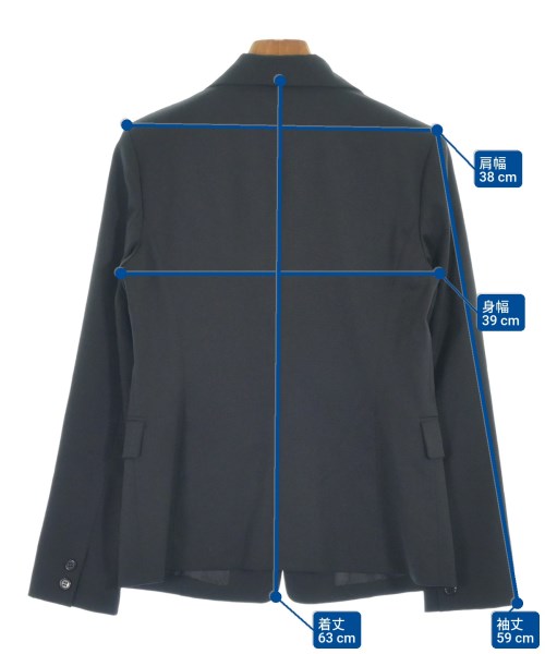 NATURAL BEAUTY BASIC（ナチュラルビューティーベーシック）カジュアルジャケット 黒 サイズ:M レディース/2200628946027