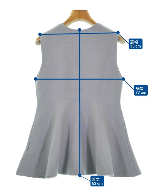 NATURAL BEAUTY BASIC（ナチュラルビューティーベーシック）ベスト グレー サイズ:F レディース/2200619101039