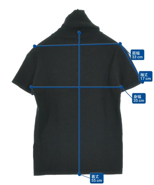 NATURAL BEAUTY BASIC（ナチュラルビューティーベーシック）ニット・セーター 黒 サイズ:L レディース/2200614913026