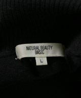 NATURAL BEAUTY BASIC（ナチュラルビューティーベーシック）ニット・セーター 黒 サイズ:L レディース/2200614913026
