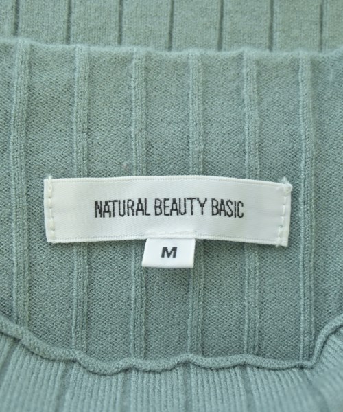 NATURAL BEAUTY BASIC（ナチュラルビューティーベーシック）ニット・セーター 緑 サイズ:M レディース/2200615955094