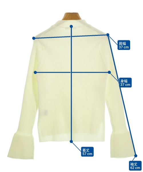 NATURAL BEAUTY BASIC（ナチュラルビューティーベーシック）ニット・セーター 白 サイズ:F レディース/2200617900047