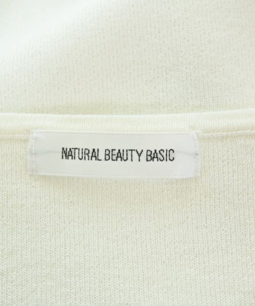 NATURAL BEAUTY BASIC（ナチュラルビューティーベーシック）ニット・セーター 白 サイズ:FR レディース/2200618267125