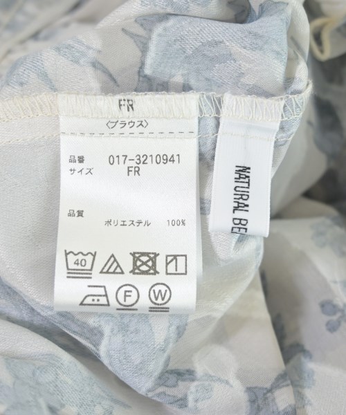 NATURAL BEAUTY BASIC（ナチュラルビューティーベーシック）カジュアルシャツ 白 サイズ:F レディース/2200622305103