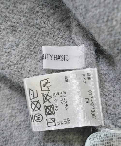 NATURAL BEAUTY BASIC（ナチュラルビューティーベーシック）ニット・セーター グレー サイズ:F レディース/2200617643036