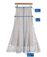 NATURAL BEAUTY BASIC（ナチュラルビューティーベーシック）ロング・マキシ丈スカート 紫 サイズ:S レディース/2200617643067