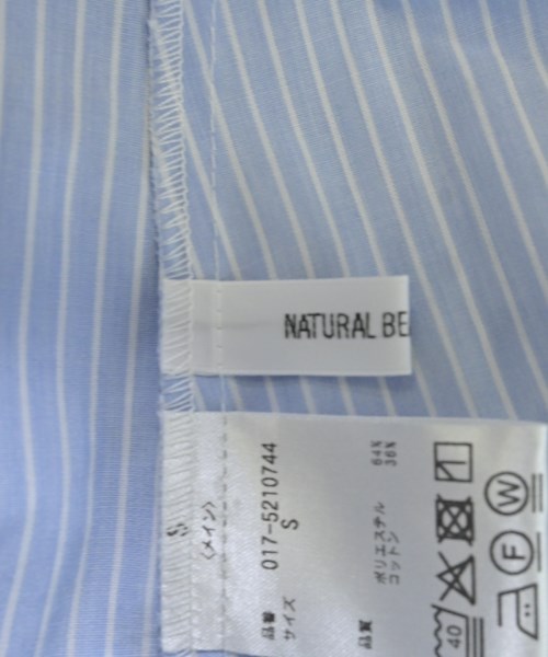 NATURAL BEAUTY BASIC（ナチュラルビューティーベーシック）ブラウス 青 サイズ:S レディース/2200629410015