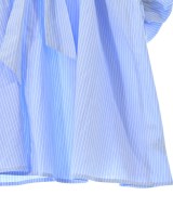 NATURAL BEAUTY BASIC（ナチュラルビューティーベーシック）ブラウス 青 サイズ:S レディース/2200629410015