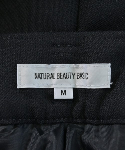 NATURAL BEAUTY BASIC（ナチュラルビューティーベーシック）スラックス 紺 サイズ:M レディース/2200618199013