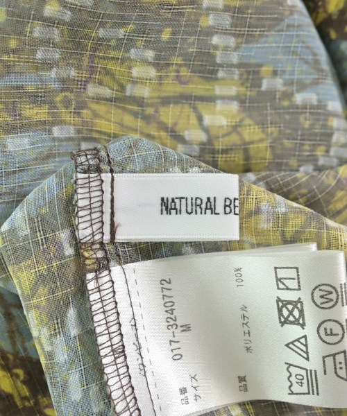 NATURAL BEAUTY BASIC（ナチュラルビューティーベーシック）ワンピース 青 サイズ:M レディース/2200634009044