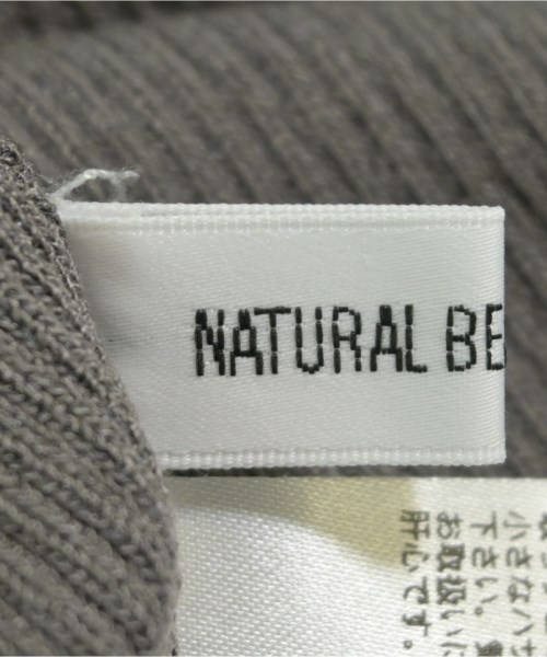 NATURAL BEAUTY BASIC（ナチュラルビューティーベーシック）ニット・セーター グレー サイズ:F レディース/2200621137095