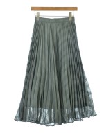 NATURAL BEAUTY BASIC（ナチュラルビューティーベーシック）ロング・マキシ丈スカート 緑 サイズ:PS レディース/2200607076035