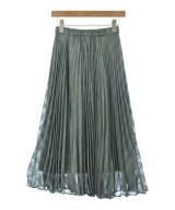 NATURAL BEAUTY BASIC（ナチュラルビューティーベーシック）ロング・マキシ丈スカート 緑 サイズ:PS レディース/2200607076035