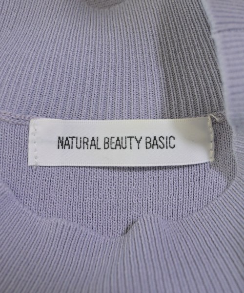 NATURAL BEAUTY BASIC（ナチュラルビューティーベーシック）ニット・セーター 紫 サイズ:FR レディース/2200607076059