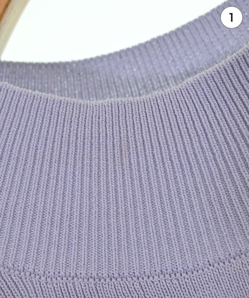 NATURAL BEAUTY BASIC（ナチュラルビューティーベーシック）ニット・セーター 紫 サイズ:FR レディース/2200607076059