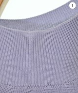 NATURAL BEAUTY BASIC（ナチュラルビューティーベーシック）ニット・セーター 紫 サイズ:FR レディース/2200607076059