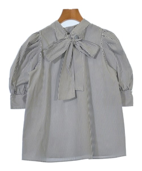 NATURAL BEAUTY BASIC（ナチュラルビューティーベーシック）ブラウス グレー サイズ:S レディース/2200604089076