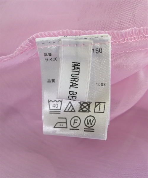 NATURAL BEAUTY BASIC（ナチュラルビューティーベーシック）ブラウス ピンク サイズ:M レディース/2200610225024