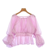 NATURAL BEAUTY BASIC（ナチュラルビューティーベーシック）ブラウス ピンク サイズ:M レディース/2200610225024