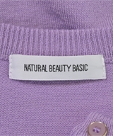 NATURAL BEAUTY BASIC（ナチュラルビューティーベーシック）カーディガン 紫 サイズ:FR レディース/2200610796029
