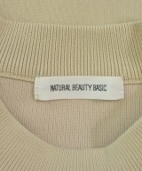 NATURAL BEAUTY BASIC（ナチュラルビューティーベーシック）ニット・セーター ベージュ サイズ:M レディース/2200608542041