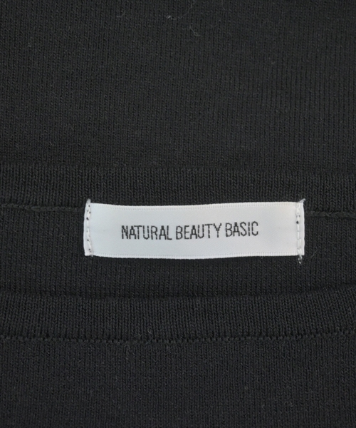 NATURAL BEAUTY BASIC（ナチュラルビューティーベーシック）ベスト/ノースリーブ 黒 サイズ:F レディース/2200613802048