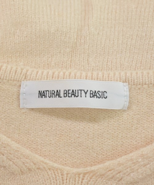 NATURAL BEAUTY BASIC（ナチュラルビューティーベーシック）ニット・セーター ピンク サイズ:M レディース/2200610685019
