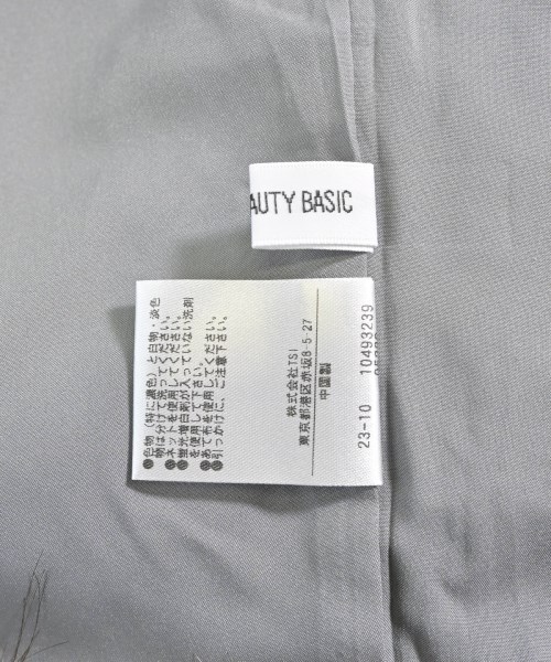 NATURAL BEAUTY BASIC（ナチュラルビューティーベーシック）スラックス グレー サイズ:S レディース/2200610638329