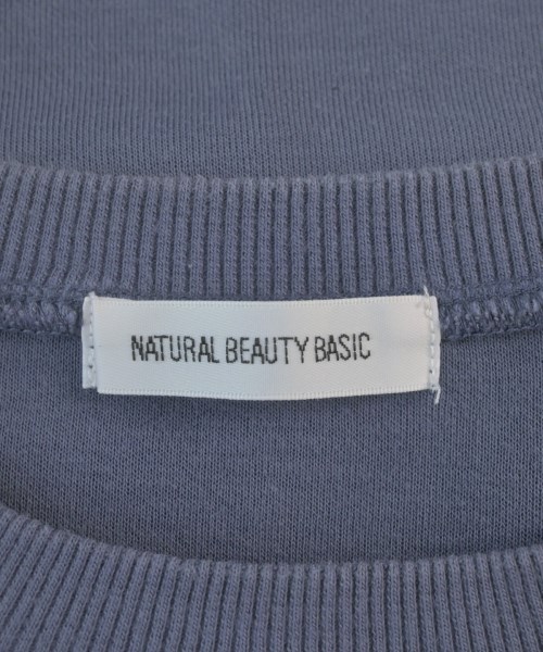 NATURAL BEAUTY BASIC（ナチュラルビューティーベーシック）スウェット 青 サイズ:F レディース/2200612768017