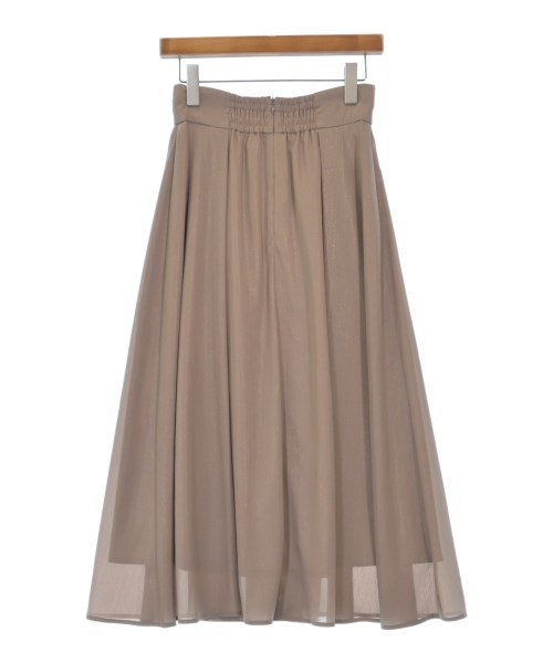 NATURAL BEAUTY BASIC（ナチュラルビューティーベーシック）ロング・マキシ丈スカート ベージュ サイズ:M レディース/2200612170063