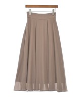 NATURAL BEAUTY BASIC（ナチュラルビューティーベーシック）ロング・マキシ丈スカート ベージュ サイズ:M レディース/2200612170063