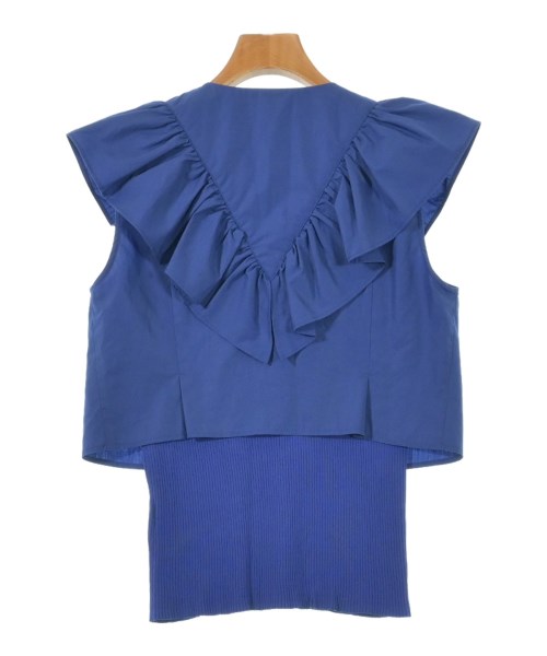 NATURAL BEAUTY BASIC（ナチュラルビューティーベーシック）ベスト/ノースリーブ 青 サイズ:F レディース/2200614219043