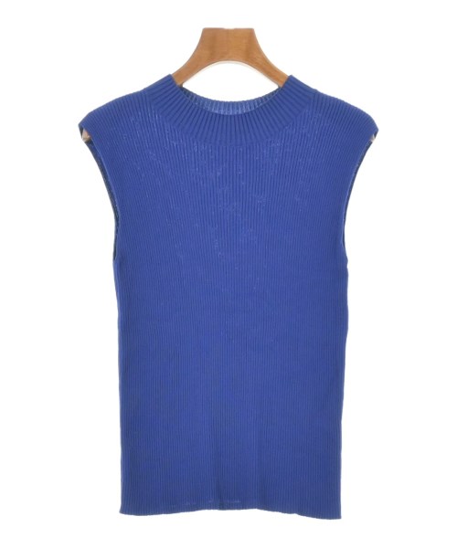 NATURAL BEAUTY BASIC（ナチュラルビューティーベーシック）ベスト/ノースリーブ 青 サイズ:F レディース/2200614219043