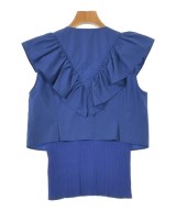 NATURAL BEAUTY BASIC（ナチュラルビューティーベーシック）ベスト/ノースリーブ 青 サイズ:F レディース/2200614219043