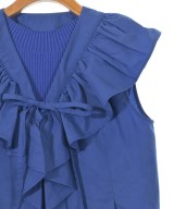 NATURAL BEAUTY BASIC（ナチュラルビューティーベーシック）ベスト/ノースリーブ 青 サイズ:F レディース/2200614219043