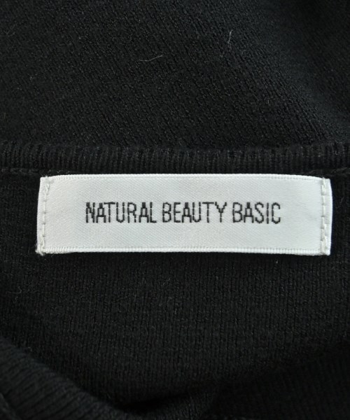 NATURAL BEAUTY BASIC（ナチュラルビューティーベーシック）ワンピース 黒 サイズ:M レディース/2200613110013