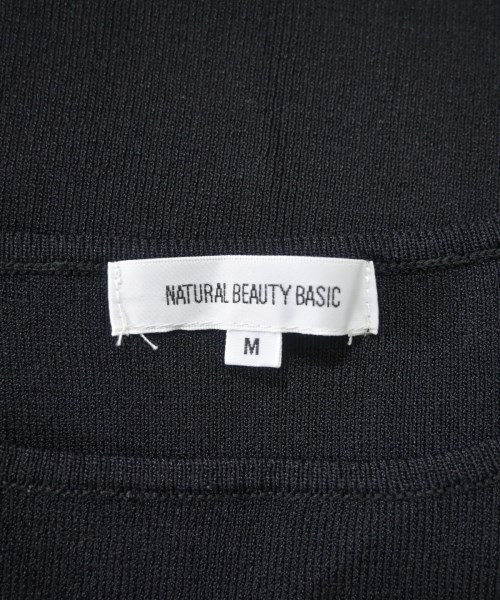 NATURAL BEAUTY BASIC（ナチュラルビューティーベーシック）ベスト/ノースリーブ 黒 サイズ:M レディース/2200614024036