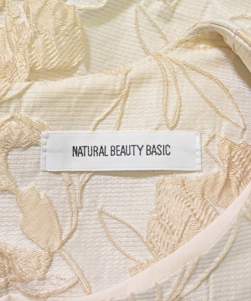 NATURAL BEAUTY BASIC（ナチュラルビューティーベーシック）ブラウス ベージュ サイズ:M レディース/2200614341010