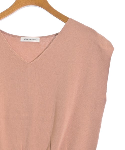 NATURAL BEAUTY BASIC（ナチュラルビューティーベーシック）ベスト ピンク サイズ:F レディース/2200619066048